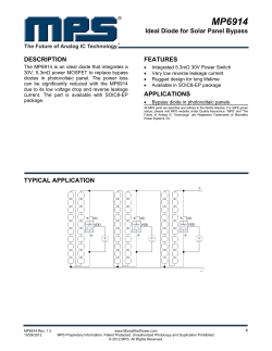 MP6914 - Monolithic Power System