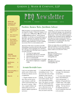 Handling Accounts Receivable and Bad Debt