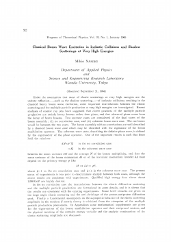 Classical Boson Wave Excitation in Inelastic Collisions and Shadow