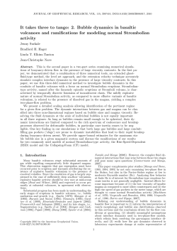 It takes three to tango: 2. Bubble dynamics in basaltic volcanoes and