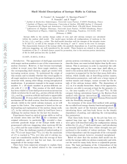 Shell Model Description of Isotope Shifts in Calcium