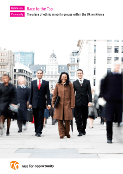 Race to the Top - Business in the Community