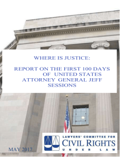 MAY 2017 - Lawyers` Committee for Civil Rights Under Law
