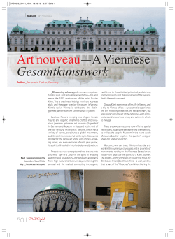 Art nouveau&mdash;A Viennese Gesamtkunstwerk