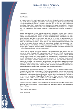 Seesaw Introduction Letter