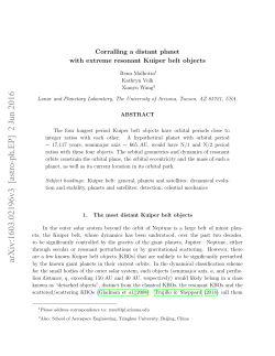 Corralling a distant planet with extreme resonant Kuiper belt objects