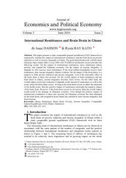 Economics and Political Economy