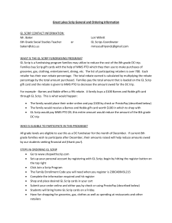 GL Scrip - South Lyon Schools