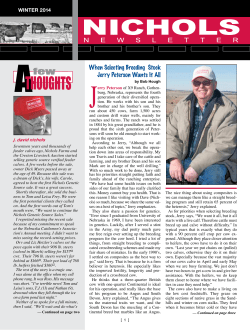 pdf of January 2014 Newsletter