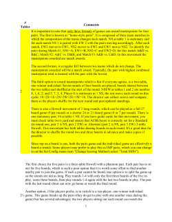 1 # Tables Comments 2 It is important to note that only three formats