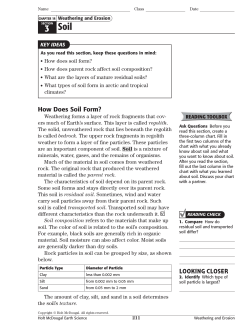 Open File - Earth Science > Home