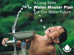 Board of Water Supply`s Presentation