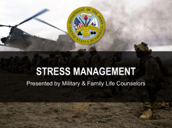 stress management - MagellanMFLC.org