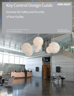 Key Control Design Guide