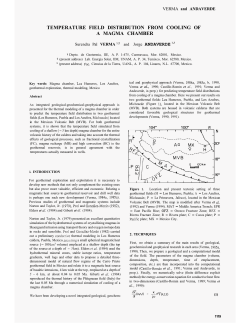 temperature field distribution from cooling