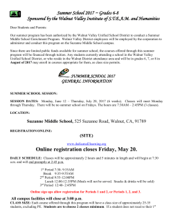 Online registration closes Friday, May 20.