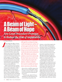 A Beam of Light &ndash; A Beam of Hope