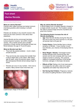 Uterine fibroids