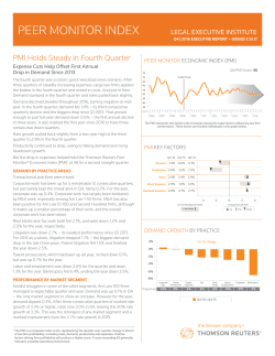 peer monitor index - Legal Executive Institute