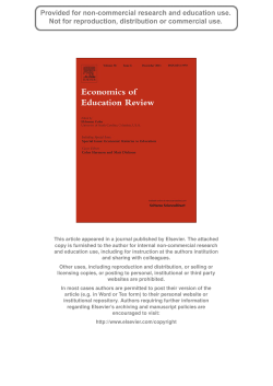 The Effectiveness and Retention of Teachers with Prior Career