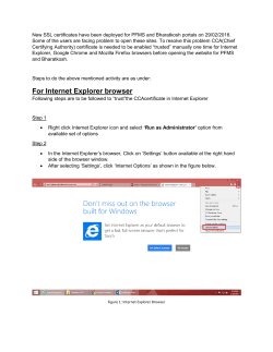 For Internet Explorer browser - Controller General of Accounts