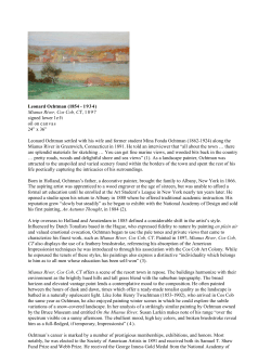 Essay - The Cooley Gallery