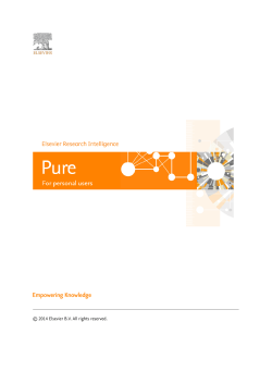 PURE Personal User Manual