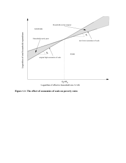 Figure 1.1: The effect of economies of scale on poverty rates