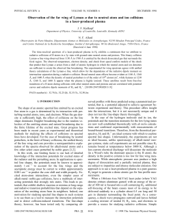 Observation of the far wing of Lyman due to neutral atom and ion