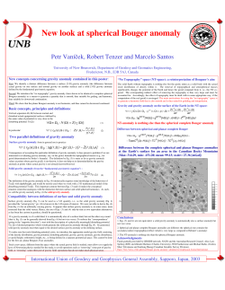 New views of the spherical Bouguer gravity anomaly