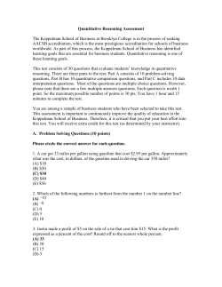 Rubric - Brooklyn College