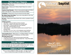 clicking here - Calvary Baptist Church | Sioux Lookout