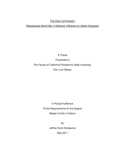 The Zook Commission:Reassessing World War II