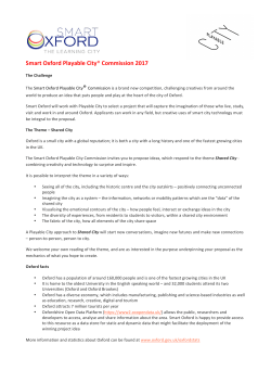 the Applicant overview
