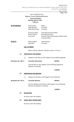 May 16, 2011 - Rainbow Lake