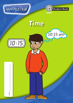 Time - KIS International School