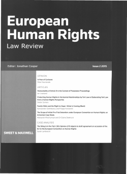 OPINION ARTICLES CASE ANALYSIS