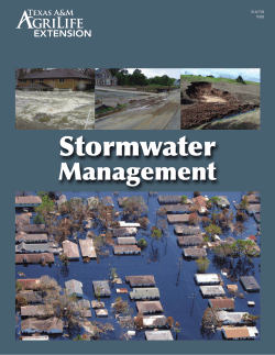 Stormwater Management in Texas