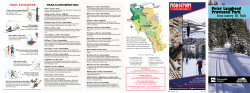 Cross Country Ski Trails Pamphlet