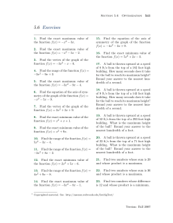Exercises with Answers