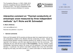 Interactive comment on