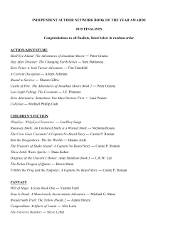 Finalist - The Independent Author Network