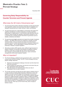 Illustrative Practice Note 2 - Committee of University Chairs