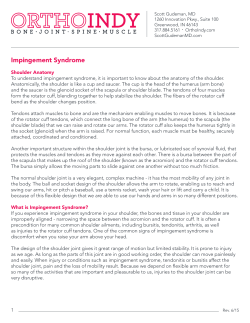 Impingement Syndrome