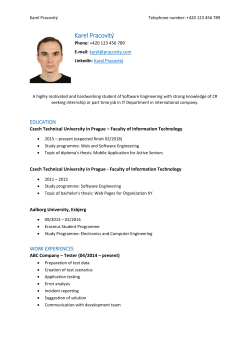 Karel Pracovit&yacute;