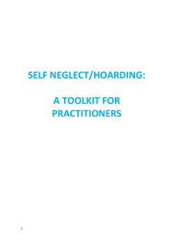 self neglect/hoarding - South Tyneside Council