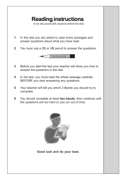 The Water Cycle - Western Grammar School