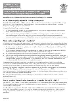 Corporate reconstruction&mdash;Interposing company