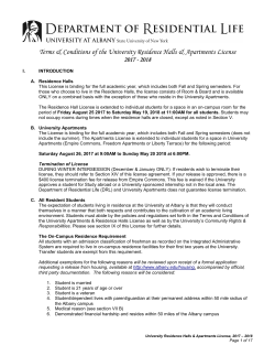 2017-2018 License - University at Albany