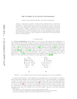 The number of Z-convex polyominos - LIX